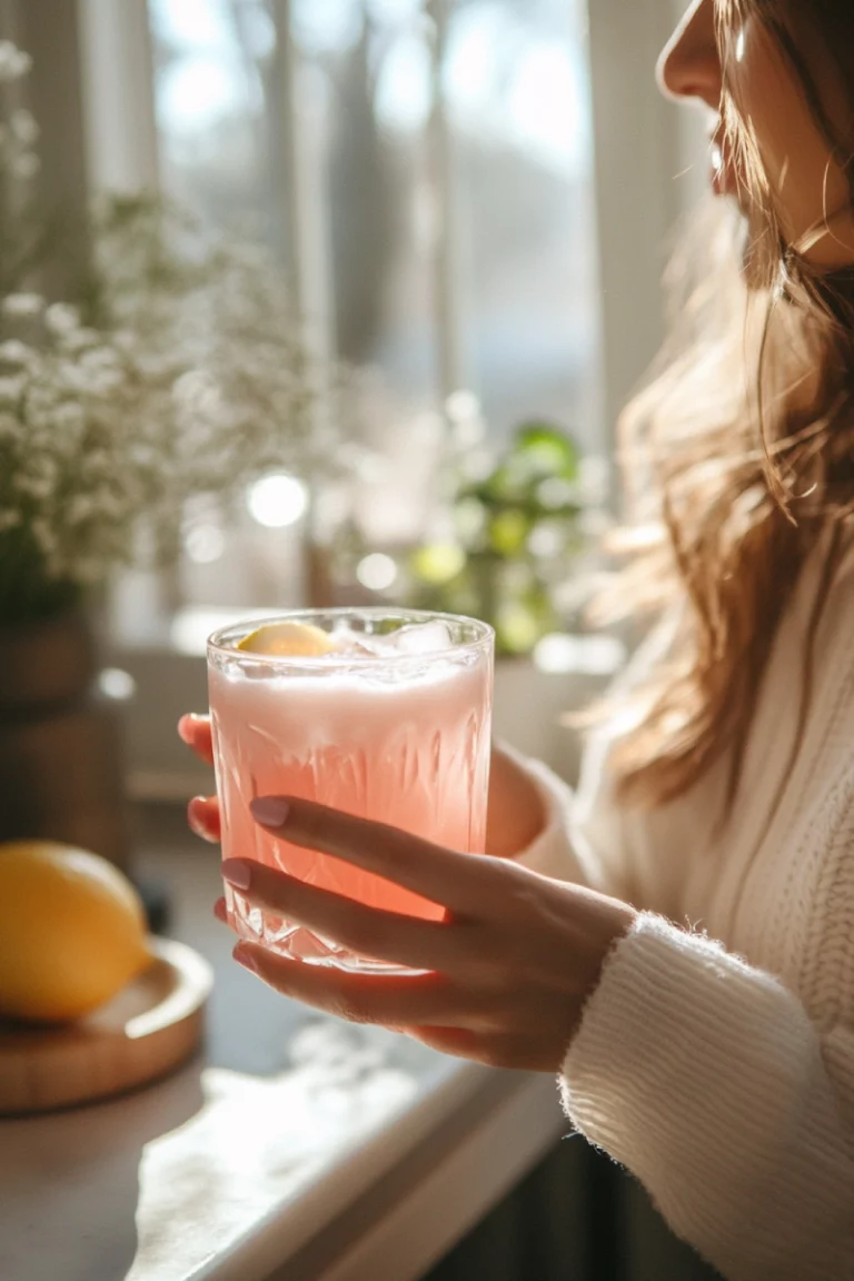 Drinking the Pink Salt Trick Recipe in the morning