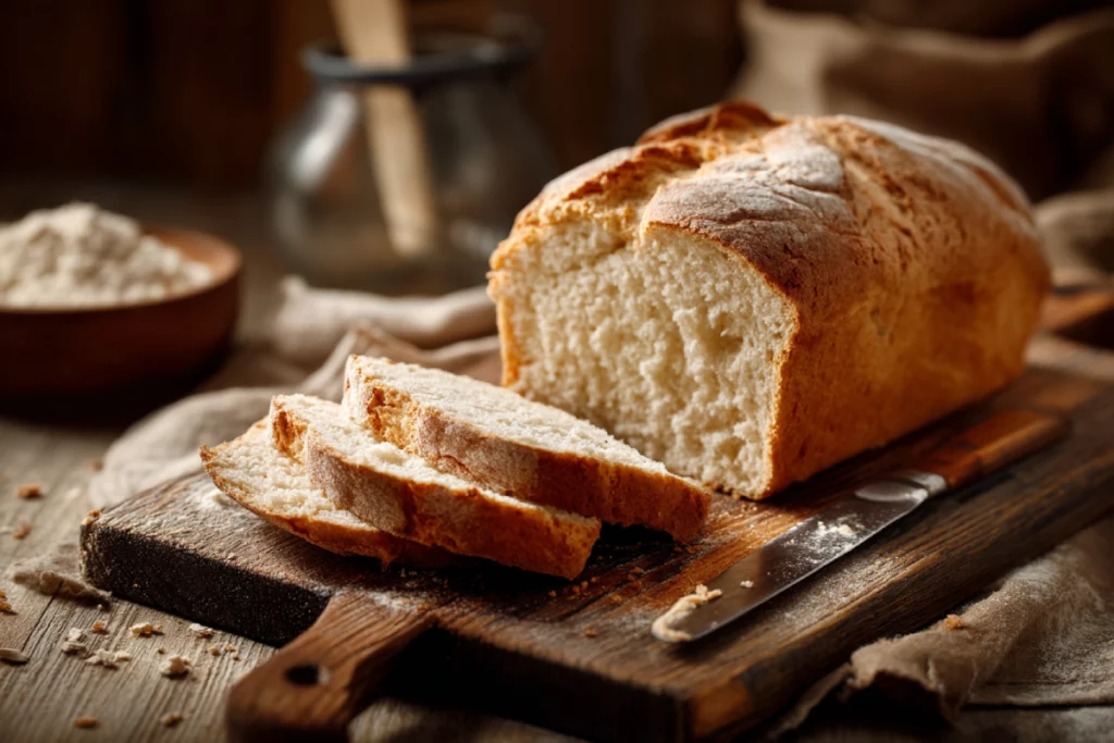 Freshly Baked Gluten-Free Egg-Free Bread recipe Loaf